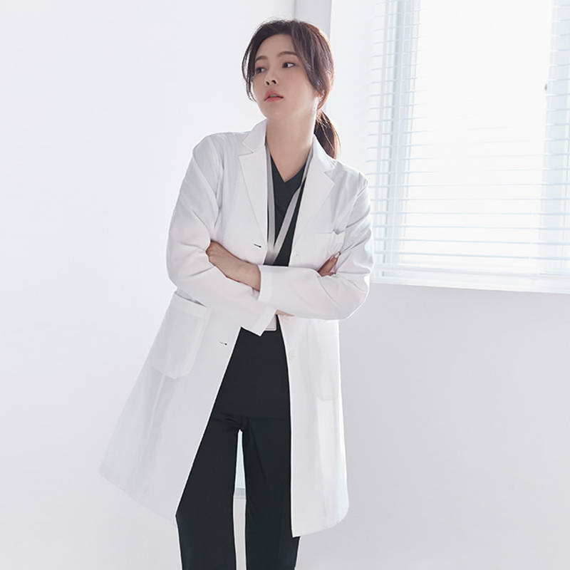 Jaleco Branco Estilo Coreano d - Medical Lab Years avaliação e preço